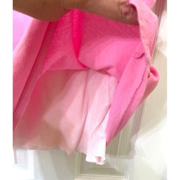 SO shirt size XL pink tank with darker pink shirt layered - Picture 3 of 5